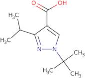 1-tert-Butyl-3-(propan-2-yl)-1H-pyrazole-4-carboxylic acid