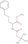 Methyl (2S)-3-(benzylsulfanyl)-2-{[(tert-butoxy)carbonyl]amino}propanoate