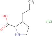 3-Propylpyrrolidine-2-carboxylic acid hydrochloride