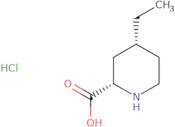 rac-(2R,4S)-4-Ethylpiperidine-2-carboxylic acid hydrochloride