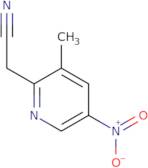 2-(3-Methyl-5-nitropyridin-2-yl)acetonitrile