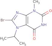 8-Bromo-3,7-dihydro-3-methyl-7-(1-methylethyl)-1H-purine-2,6-dione