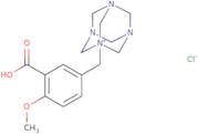 1-(3-Carboxy-4-methoxybenzyl)-1,3,5,7-tetraazaadamantan-1-ium chloride