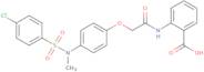 2-{2-[4-(N-Methyl4-chlorobenzenesulfonamido)phenoxy]acetamido}benzoic acid