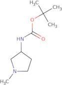 tert-Butyl N-(1-methylpyrrolidin-3-yl)carbamate