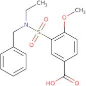 3-[Benzyl(ethyl)sulfamoyl]-4-methoxybenzoic acid