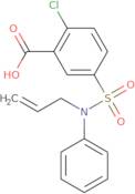 2-Chloro-5-[phenyl(prop-2-en-1-yl)sulfamoyl]benzoic acid