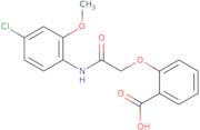 2-[(4-Chloro-2-methoxy-phenylcarbamoyl)-methoxy]-benzoic acid