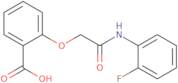 2-{[(2-Fluorophenyl)carbamoyl]methoxy}benzoic acid