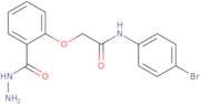 N-(4-Bromophenyl)-2-[2-(hydrazinecarbonyl)phenoxy]acetamide