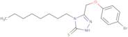 5-(4-Bromophenoxymethyl)-4-octyl-4H-1,2,4-triazole-3-thiol