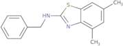 N-Benzyl-4,6-dimethyl-1,3-benzothiazol-2-amine