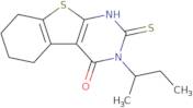 4-(Butan-2-yl)-5-sulfanyl-8-thia-4,6-diazatricyclo[7.4.0.0,2,7]trideca-1(9),2(7),5-trien-3-one