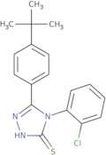 5-(4-tert-Butylphenyl)-4-(2-chlorophenyl)-4H-1,2,4-triazole-3-thiol