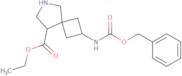 Ethyl 2-(((benzyloxy)carbonyl)amino)-6-azaspiro[3.4]octane-8-carboxylate