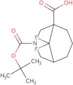 3-[(tert-Butoxy)carbonyl]-9,9-difluoro-3-azabicyclo[3.3.1]nonane-1-carboxylic acid