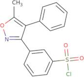 3-(5-Methyl-4-phenylisoxazol-3-yl)benzene-1-sulfonyl chloride