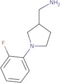 [1-(2-Fluorophenyl)pyrrolidin-3-yl]methanamine