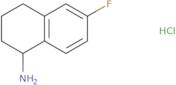 6-fluoro-1,2,3,4-tetrahydronaphthalen-1-amine hydrochloride