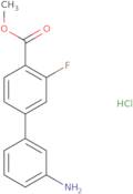 Methyl 4-(3-aminophenyl)-2-fluorobenzoate HCl