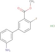 Methyl 5-(3-aminophenyl)-2-fluorobenzoate HCl