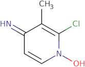 4-Amino-2-chloro-3-methylpyridin-1-ium-1-olate