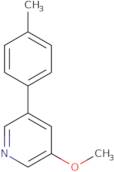 3-Methoxy-5-(4-methylphenyl)pyridine