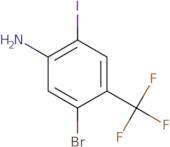 5-Bromo-2-iodo-4-(trifluoromethyl)aniline