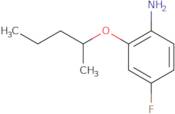4-Fluoro-2-(pentan-2-yloxy)aniline