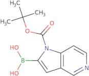 (1-(tert-Butoxycarbonyl)-1H-pyrrolo[3,2-c]pyridin-2-yl)boronic acid