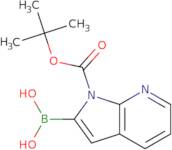 (1-[(tert-Butoxy)carbonyl]-1H-pyrrolo[2,3-b]pyridin-2-yl)boronic acid
