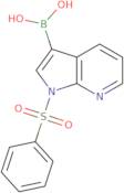 [1-(Benzenesulfonyl)pyrrolo[2,3-b]pyridin-3-yl]boronic acid