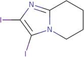 2,3-Diiodo-5H,6H,7H,8H-imidazo[1,2-a]pyridine