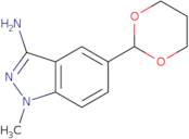 5-(1,3-Dioxan-2-yl)-1-methyl-1H-indazol-3-amine