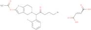 1-[2-(Acetyloxy)-6,7-dihydrothieno[3,2-c]pyridin-5(4H)-yl]-5-bromo-1-(2-fluorophenyl)-2-pentanone (2Z)-2-butenedioate