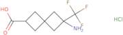 6-Amino-6-(trifluoromethyl)spiro[3.3]heptane-2-carboxylic acid hydrochloride