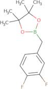2-[(3,4-Difluorophenyl)methyl]-4,4,5,5-tetramethyl-1,3,2-dioxaborolane