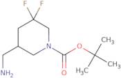 tert-Butyl 5-(aminomethyl)-3,3-difluoropiperidine-1-carboxylate