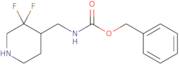 Benzyl N-[(3,3-difluoropiperidin-4-yl)methyl]carbamate