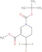 1-tert-Butyl-3-methyl 4-(trifluoromethyl)-5,6-dihydropyridine-1,3(4H)-dicarboxylate