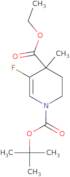 1-tert-Butyl 4-ethyl 5-fluoro-4-methyl-3,4-dihydropyridine-1,4(2H)-dicarboxylate