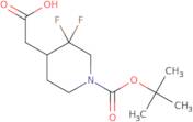 2-(1-(tert-butoxycarbonyl)-3,3-difluoropiperidin-4-yl)acetic acid