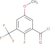 2-Fluoro-5-methoxy-3-(trifluoromethyl)-benzoyl chloride