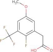 2-Fluoro-5-methoxy-3-(trifluoromethyl)phenylacetic acid