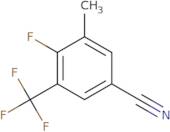 4-Fluoro-3-methyl-5-(trifluoromethyl)benzonitrile