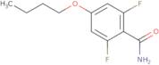 4-Butoxy-2,6-difluorobenzamide