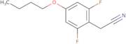 4-Butoxy-2,6-difluorophenylacetonitrile