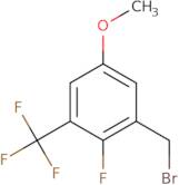 1-(Bromomethyl)-2-fluoro-5-methoxy-3-(trifluoromethyl)benzene
