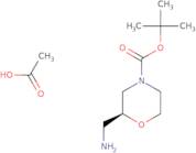 (2R)-4-(Boc-amino)-2-(aminomethyl)morpholine acetic acid ee