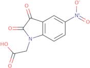 2-(5-Nitro-2,3-dioxo-2,3-dihydro-1H-indol-1-yl)acetic acid